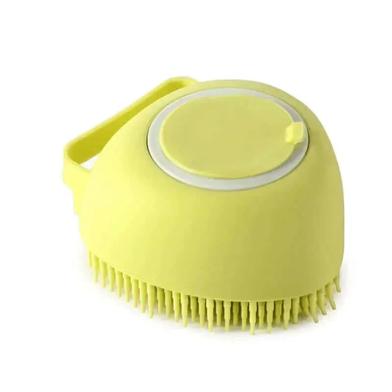 Bathroom Puppy Big Dog Cat Bath Massage Gloves Brush Soft Safety