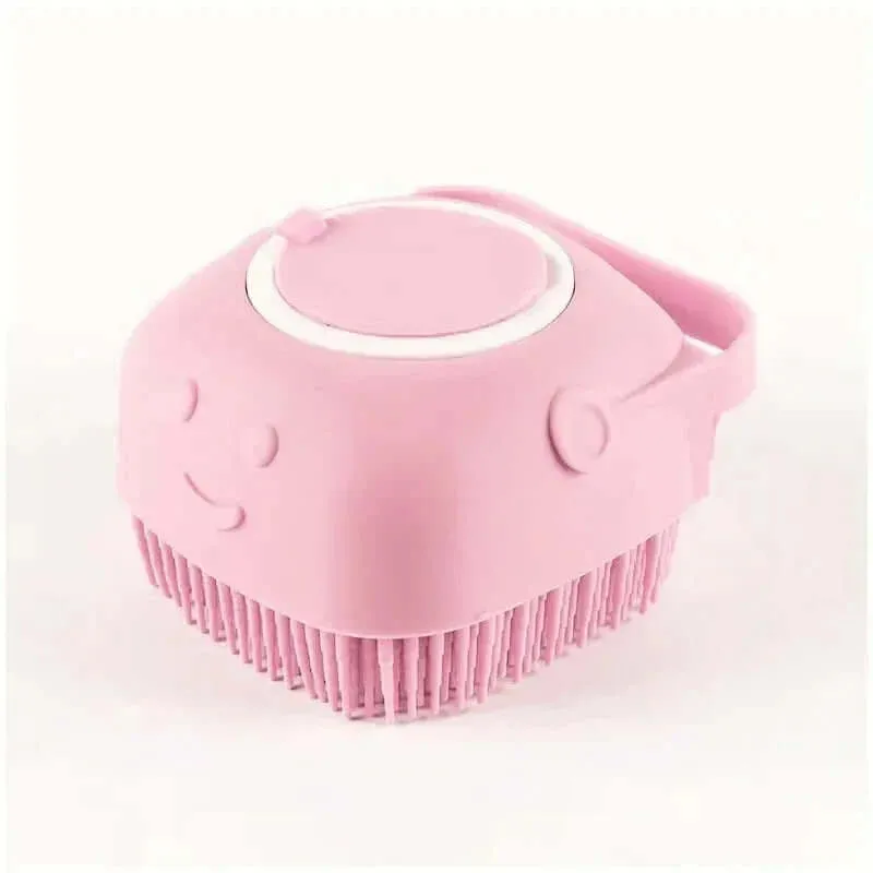 Bathroom Puppy Big Dog Cat Bath Massage Gloves Brush Soft Safety