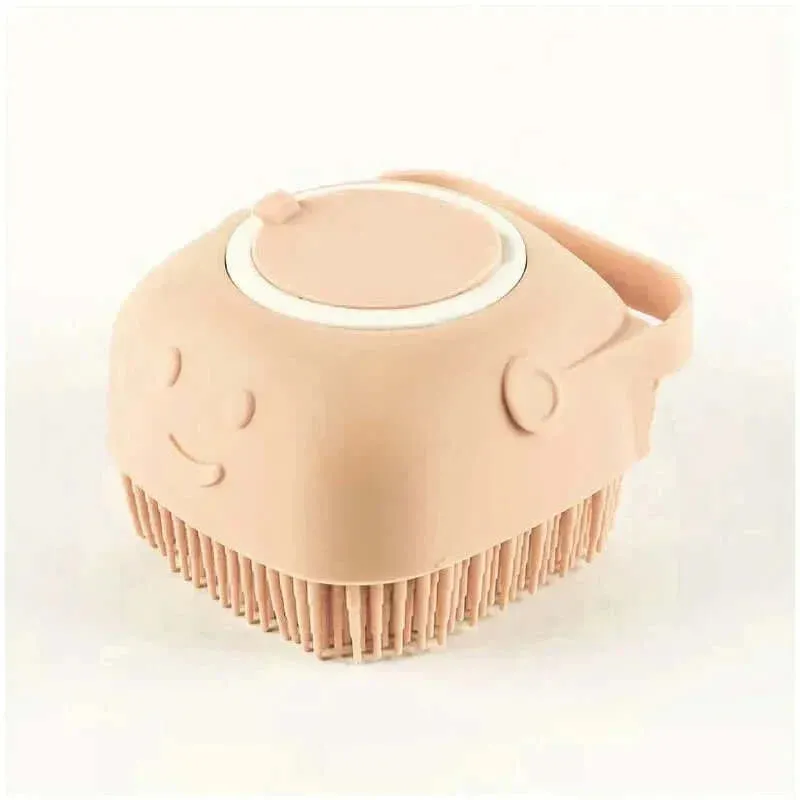 Bathroom Puppy Big Dog Cat Bath Massage Gloves Brush Soft Safety