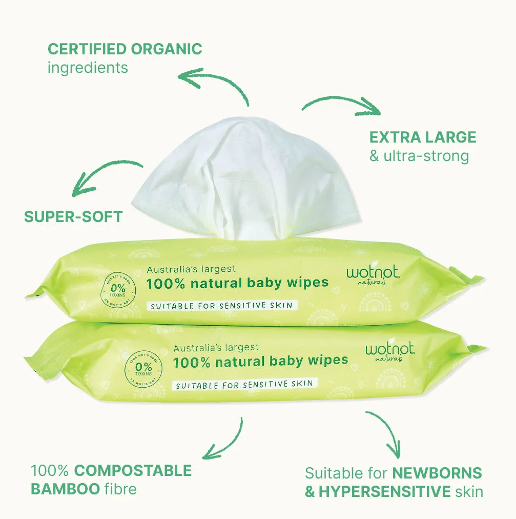 Bulk Baby Wipes - 12 pack