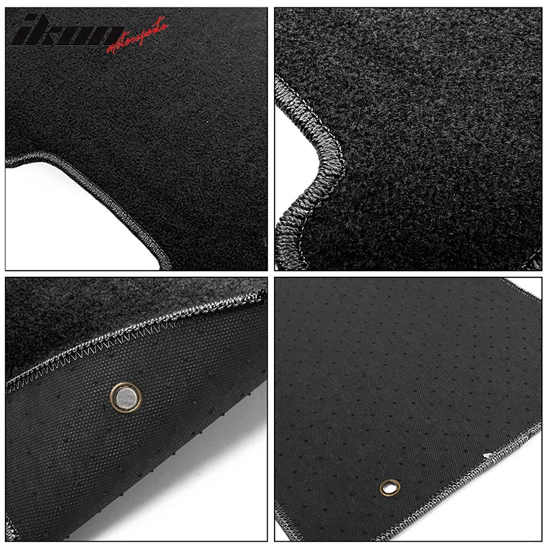 Car Floor Mat for 2008-2009 Pontiac G8 Black Front Rear  Nylon 4PC