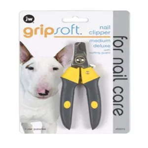 JW Pet Gripsoft Deluxe Nail Clipper For Dogs