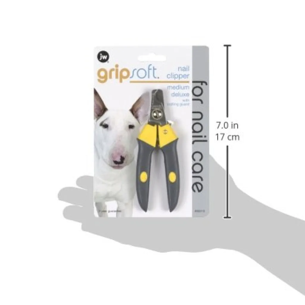 JW Pet Gripsoft Deluxe Nail Clipper For Dogs