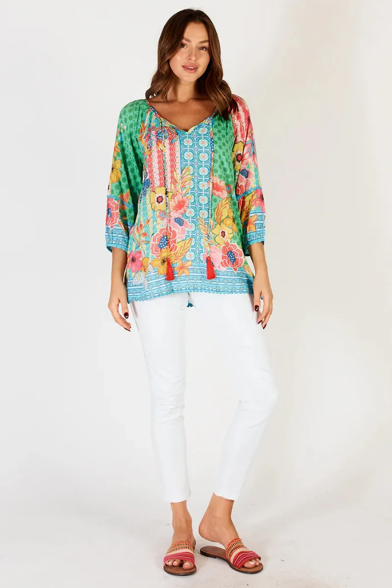 Lula Life Miranda Top Sea