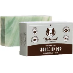 Natural Dog Company Organic Spruce Up Pup Shampoo Bar for Dogs 4oz