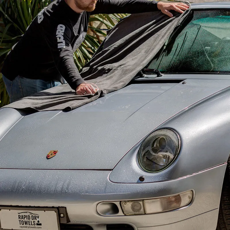 PORSCHE by Rapid Dry Towels - The Original 2.0 Car Drying Towel