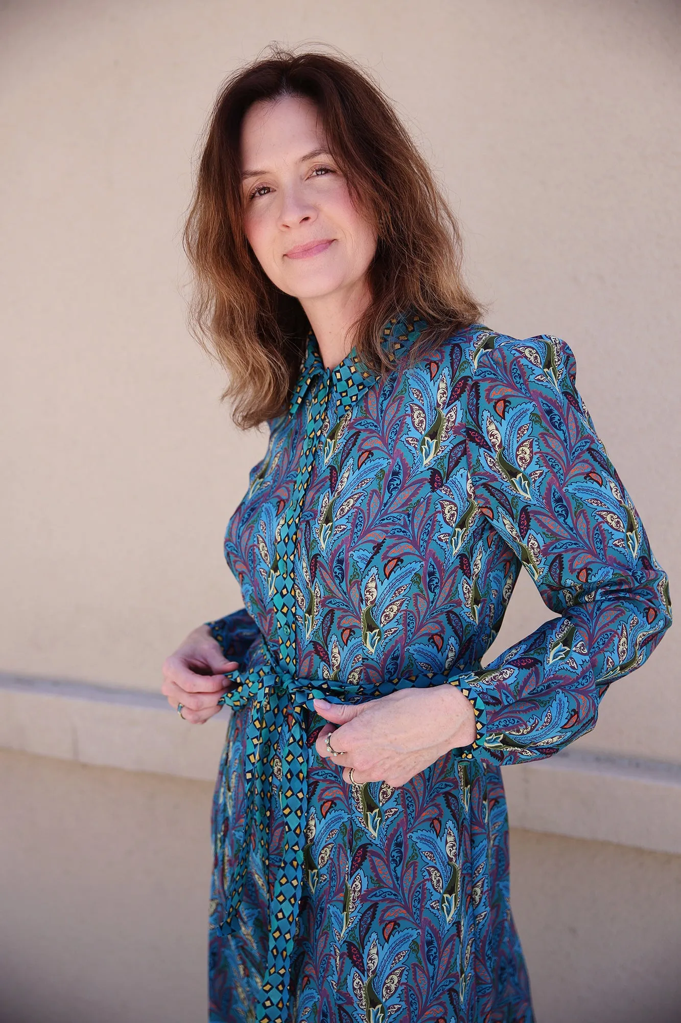 Vanessa-B Dress Caudex Turquoise