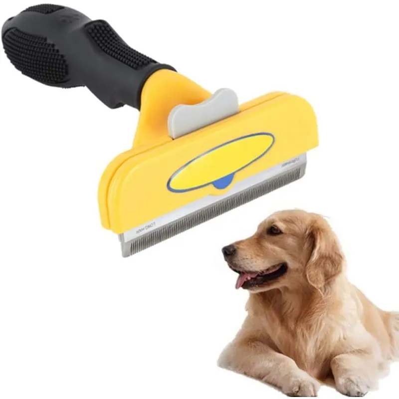 Xtreme Xccessories Pet Deshedding Grooming  Brush for Dogs and Cats